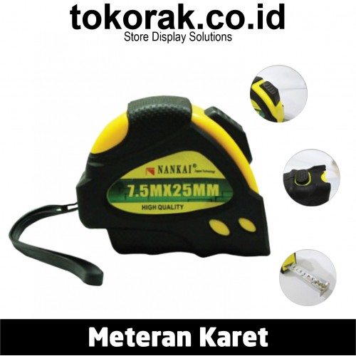 METERAN KARET 7,5MM X 25MM